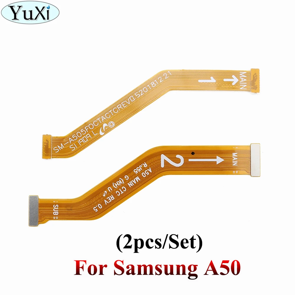 Гибкий кабель YuXi с ЖК дисплеем лента для Samsung Galaxy A50 A505F материнская плата разъем