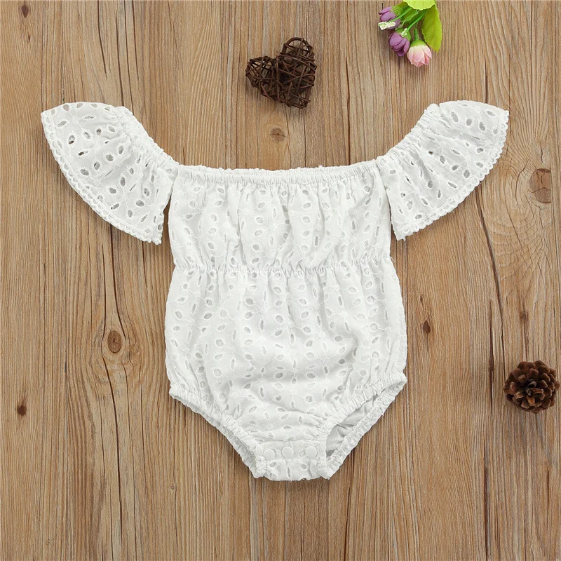 0-24Months Newborn Baby Girls Casual Short Sleeve Romper,Summer Solid Color Lace Off-shoulder Triangle Jumpsuits for Baby Girls
0-24Months Newborn Baby Girls Casual Short Sleeve Romper,Summer Solid Color Lace Off-shoulder Triangle Jumpsuits for Baby Girls