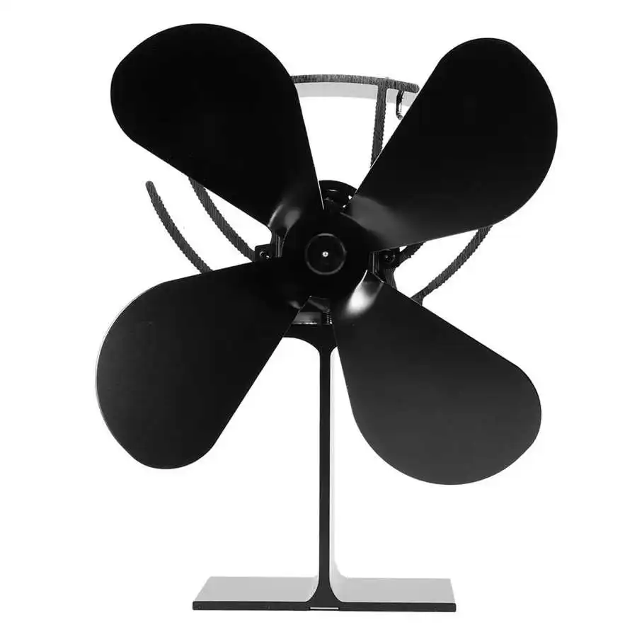 Переносной вентилятор для камина с 4 лезвиями, с отображением температуры
Переносной вентилятор для камина с 4 лезвиями, с отображением температуры