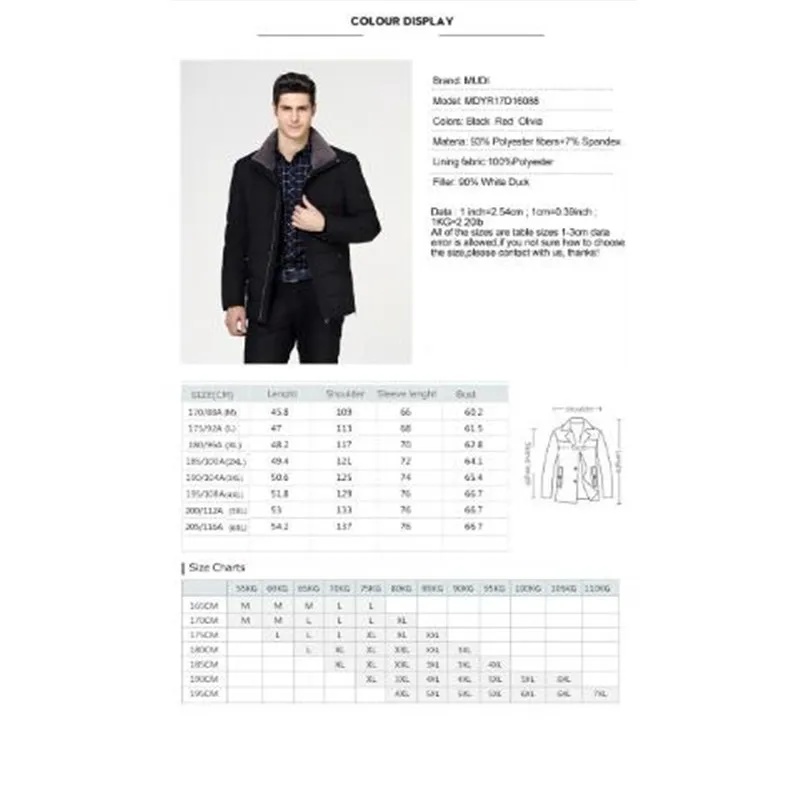 Men's Winter Jacket Business Thick Long Down Coat Male Anorak Jackets 90% White Duck Down Coats Plus Size M-6XL Parka Men
Men's Winter Jacket Business Thick Long Down Coat Male Anorak Jackets 90% White Duck Down Coats Plus Size M-6XL Parka Men