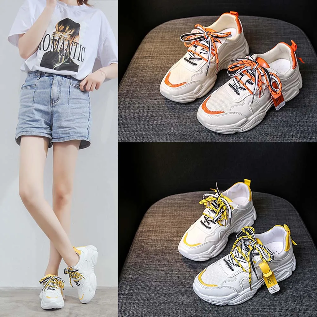 Hot Sale Woman Chunky Sneakers 2020 Luxury Designer Platform Sneakers Lace Up Leather Punk Shoes for Teenager Girl White Sneaker
Hot Sale Woman Chunky Sneakers 2020 Luxury Designer Platform Sneakers Lace Up Leather Punk Shoes for Teenager Girl White Sneaker
