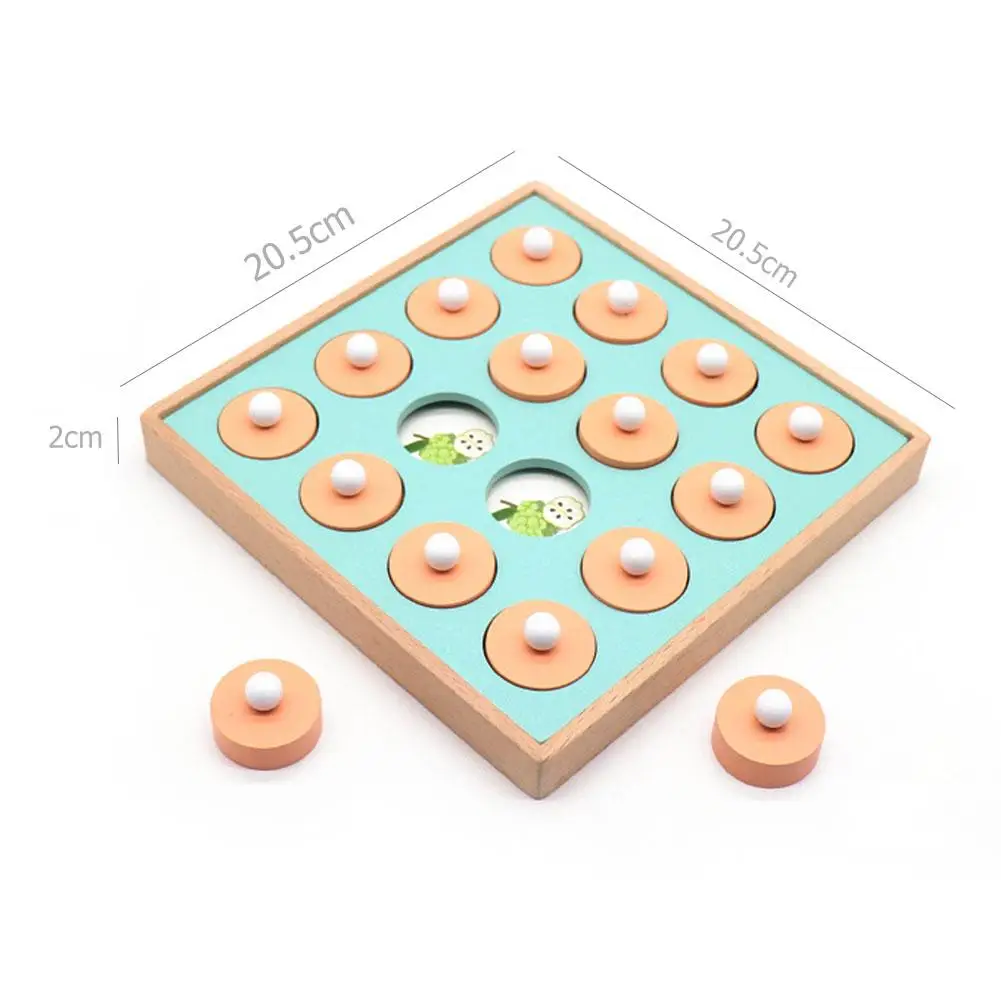 Kid Wooden Memory Match Chess Game Assistant Growth Cognition Fashionable Early Educational 3D Puzzles Family Party Toy
Kid Wooden Memory Match Chess Game Assistant Growth Cognition Fashionable Early Educational 3D Puzzles Family Party Toy