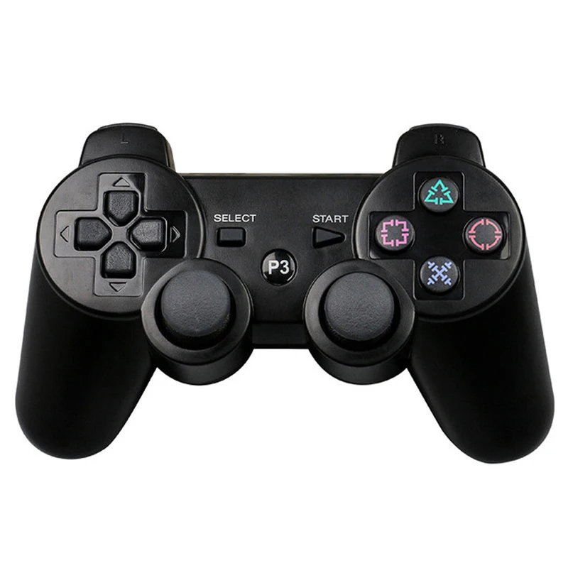 Bluetooth Wireless Gamepad for PS3 Controller Dual Motor Vibration Joypad for PS3 Wireless Joystick for PS3 Games Console
Bluetooth Wireless Gamepad for PS3 Controller Dual Motor Vibration Joypad for PS3 Wireless Joystick for PS3 Games Console