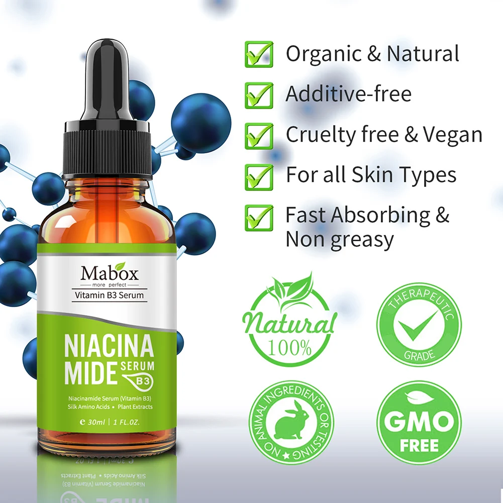 Новый Niacinamide арбутин усадочная пор сыворотка увлажняющий и укрепляющий кожу осветление отбеливание эссенция уход за кожей лица
Новый Niacinamide арбутин усадочная пор сыворотка увлажняющий и укрепляющий кожу осветление отбеливание эссенция уход за кожей лица
