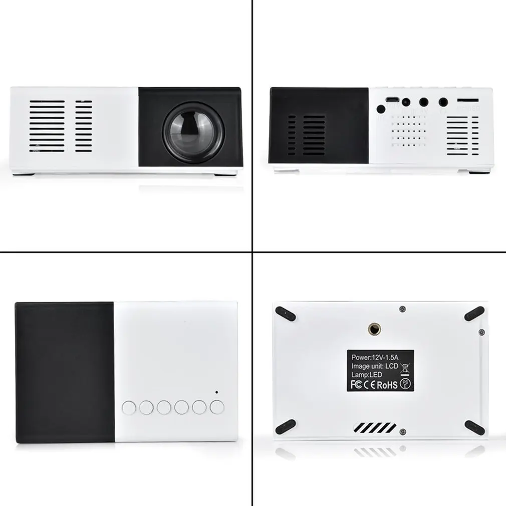 J9 Mini Projector Household Full LED Support AV CVBS Hdmi-compatible USB Multimedia Interfaces Beamer Projector
J9 Mini Projector Household Full LED Support AV CVBS Hdmi-compatible USB Multimedia Interfaces Beamer Projector