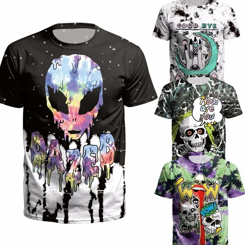 Skull 3d T Shirt Punk alien Men/women Summer Tees death evil Hip Hop funny satanism grim reaper T-shirt supernatura tshirt
Skull 3d T Shirt Punk alien Men/women Summer Tees death evil Hip Hop funny satanism grim reaper T-shirt supernatura tshirt