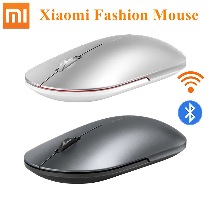 Оригинальная модная мышь Xiaomi Bluetooth Беспроводная игровая 1000 точек/дюйм 2 4 ГГц Wi Fi