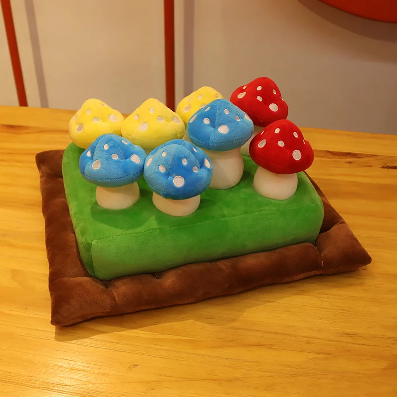 Creative Mushroom Picking Game Baby Educational Toys Pick Off 8pcs Mushrooms In Grass Floor Funny Toys for Kids
Creative Mushroom Picking Game Baby Educational Toys Pick Off 8pcs Mushrooms In Grass Floor Funny Toys for Kids