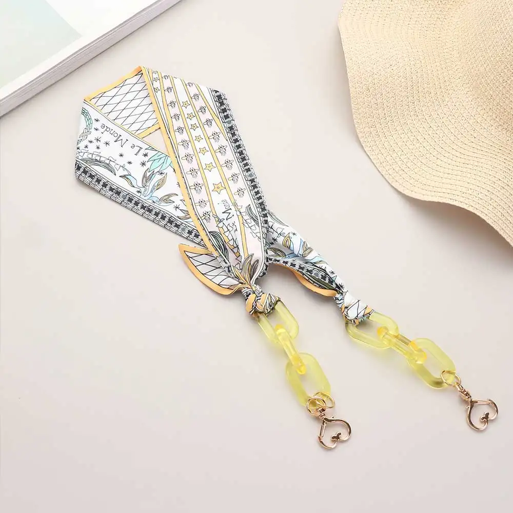 1PCS New Style Silk Ribbon Sunglasses Chain Women Reading Glasses Hanging Neck Chain Multicolor Accessories Eye Wear Accessories
1PCS New Style Silk Ribbon Sunglasses Chain Women Reading Glasses Hanging Neck Chain Multicolor Accessories Eye Wear Accessories