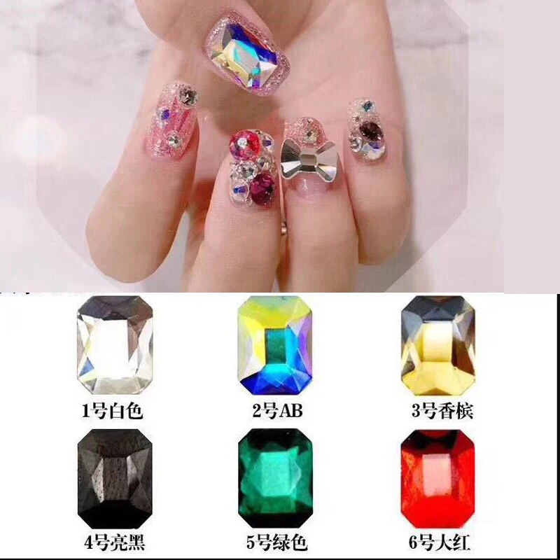20 pcs Glass Nail Rhinestones Flat-back Glass Stones Fancy Crystals Crystal AB Rhinestones, Non Hotfix Nail Glitter Glass Stone
20 pcs Glass Nail Rhinestones Flat-back Glass Stones Fancy Crystals Crystal AB Rhinestones, Non Hotfix Nail Glitter Glass Stone
