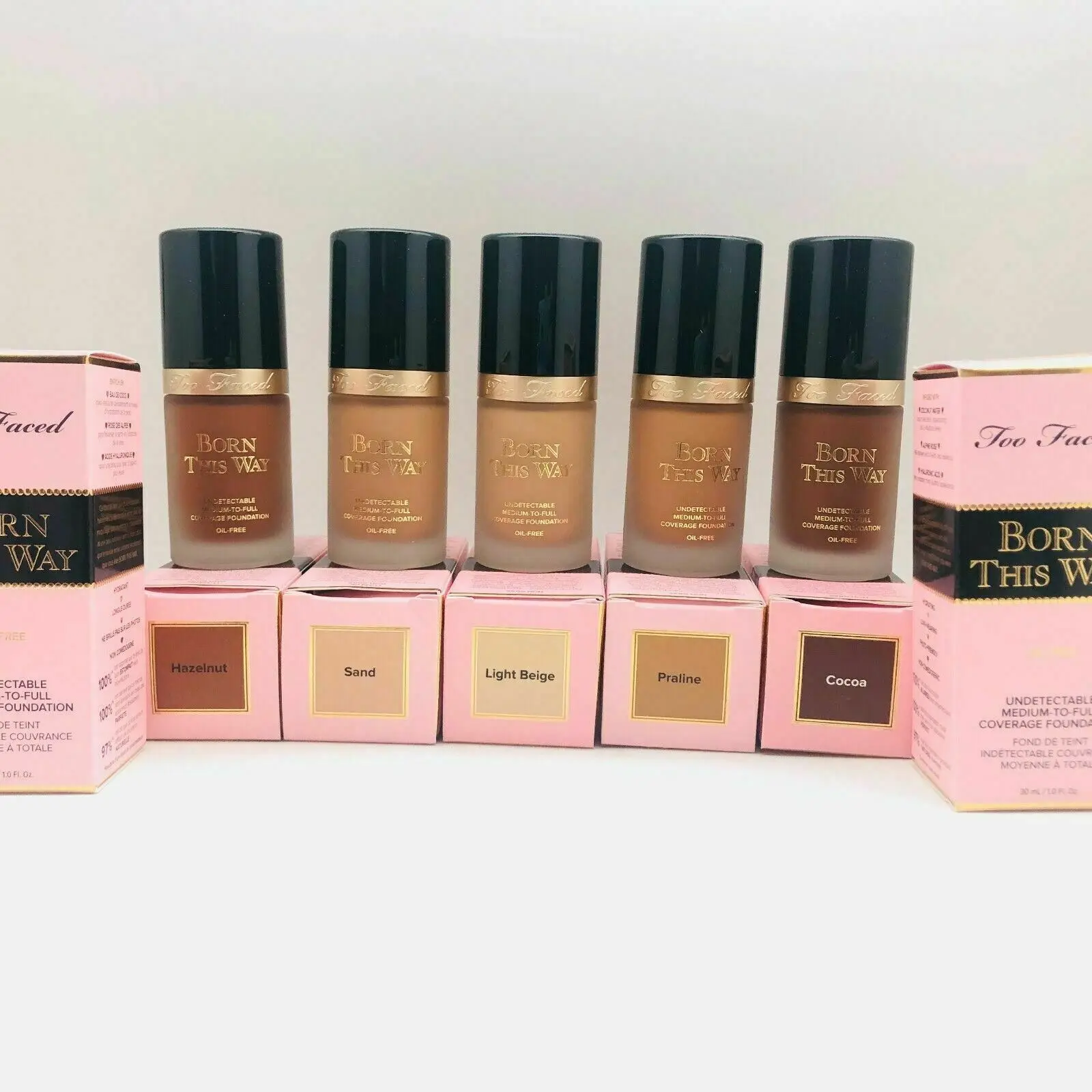 

Face Makeup Born This Way Foundation 30ml Liquid Concealer Luminous Oil Free Undetectable Medium to Full Coverage Foundations