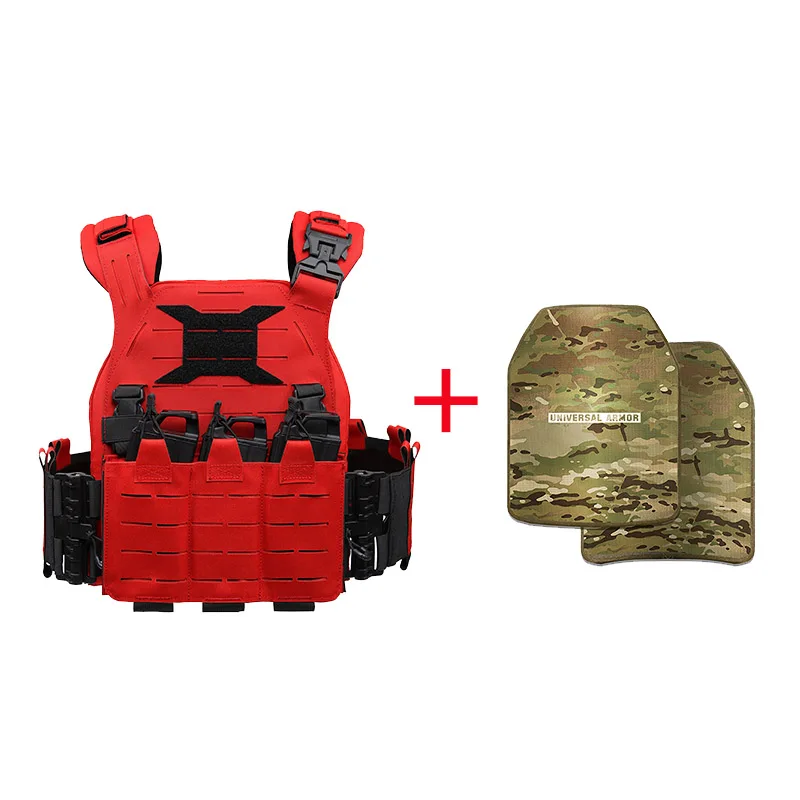 DIY UTA Universal Armor Lightweight Vest Wear-resistant Waterproof Tactical Vest+2Pcs Leve 3 Universal Armor Tactical Protector
DIY UTA Universal Armor Lightweight Vest Wear-resistant Waterproof Tactical Vest+2Pcs Leve 3 Universal Armor Tactical Protector