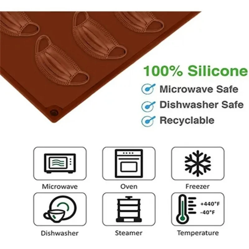 1/2/3PCS Massk Baking Mold Shape Silicone Cute Molds DIY Chocolate Cake Non-Stick Cupcake Baking Pan 
1/2/3PCS Massk Baking Mold Shape Silicone Cute Molds DIY Chocolate Cake Non-Stick Cupcake Baking Pan