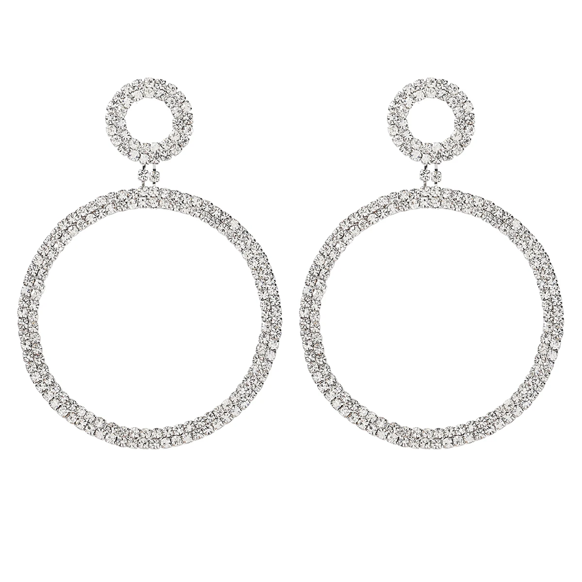 JIJIAWENHUA New Trend Women's Rhinestone Round Sparkling Luxury Earrings Dinner Party Wedding Temperament Accessories
JIJIAWENHUA New Trend Women's Rhinestone Round Sparkling Luxury Earrings Dinner Party Wedding Temperament Accessories