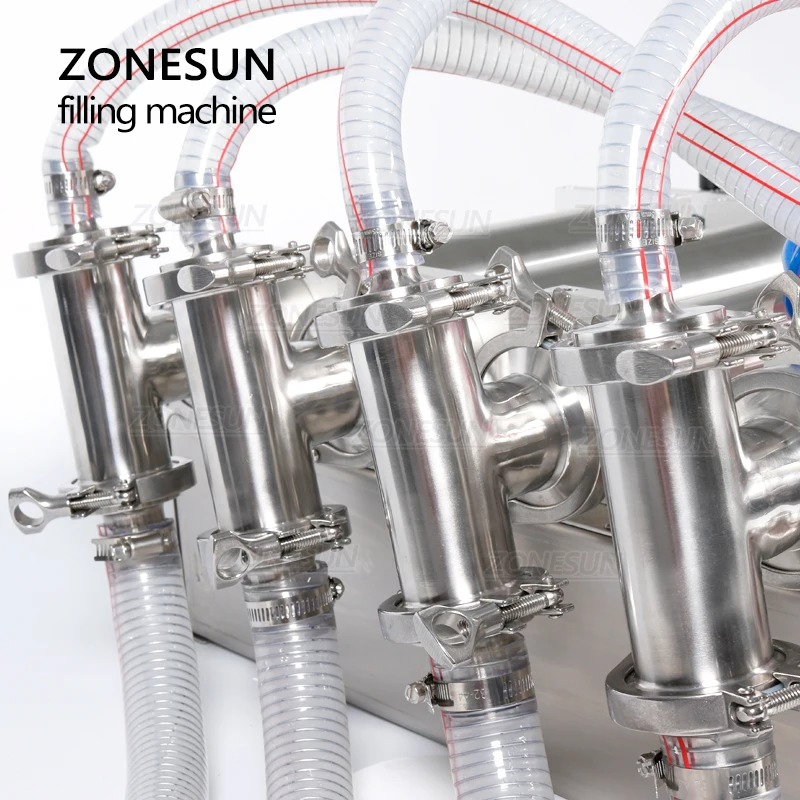 ZONESUN Fully Pneumatic Filling Machine Bottle Dispenser Filling Machine Food Beverage Machinery Bottle Water Making Machines
ZONESUN Fully Pneumatic Filling Machine Bottle Dispenser Filling Machine Food Beverage Machinery Bottle Water Making Machines