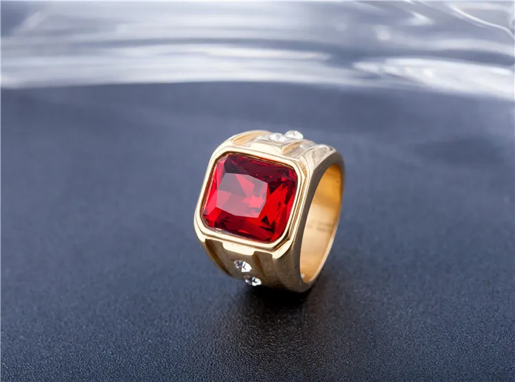 Wholesale Precious Crystal Jewelry Rings Gold Color 316L Titanium Steel Royal Ring Casting Rings
Wholesale Precious Crystal Jewelry Rings Gold Color 316L Titanium Steel Royal Ring Casting Rings