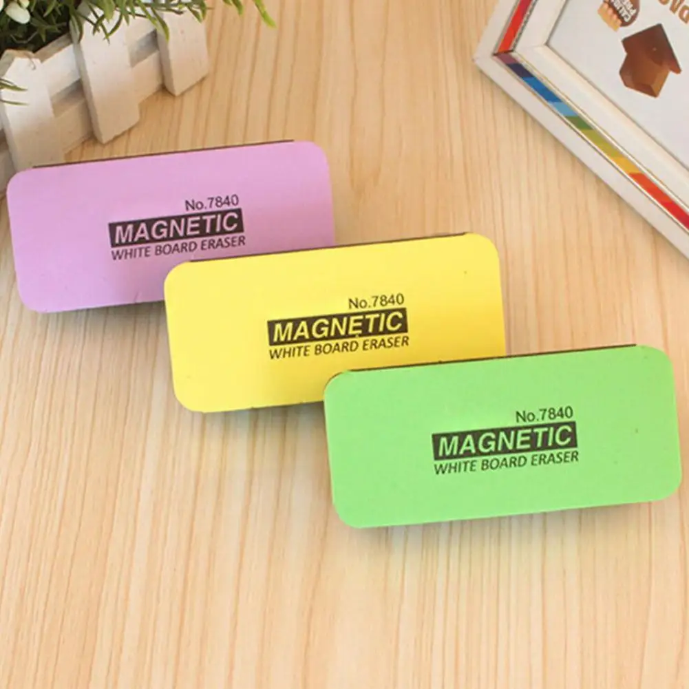 1Pcs Random Color Blackboard Eraser Magnetic White Creative Green Office School 2021 Tool Eraser Marker Whiteboard Cleaner T0Y7
1Pcs Random Color Blackboard Eraser Magnetic White Creative Green Office School 2021 Tool Eraser Marker Whiteboard Cleaner T0Y7