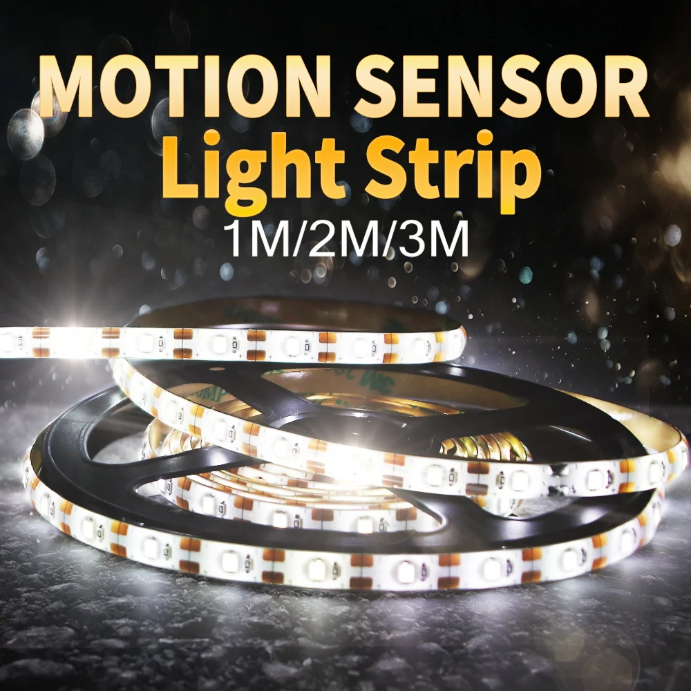 LED Motion Sensor Light Strip 5V Flexible Lamp Ribbon 2835 Waterproof Strip 1m 2m 3m LED Bedroom Living room Decoration Strip
LED Motion Sensor Light Strip 5V Flexible Lamp Ribbon 2835 Waterproof Strip 1m 2m 3m LED Bedroom Living room Decoration Strip