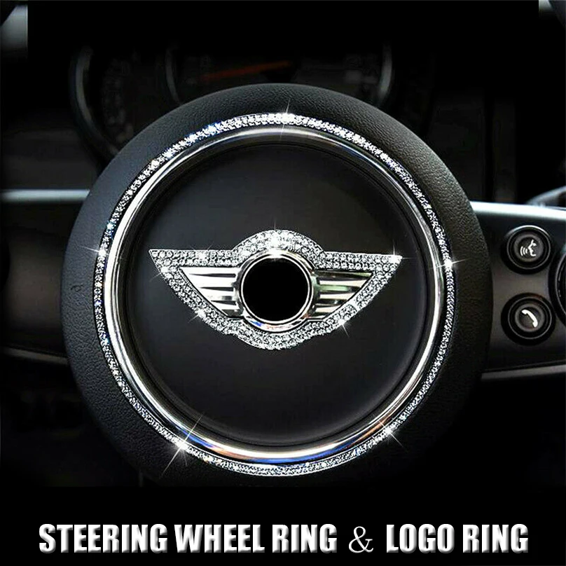 Car Steering Wheel Bling Diamond Logo Ring Sticker Decorative Cover For Mini Cooper
Car Steering Wheel Bling Diamond Logo Ring Sticker Decorative Cover For Mini Cooper