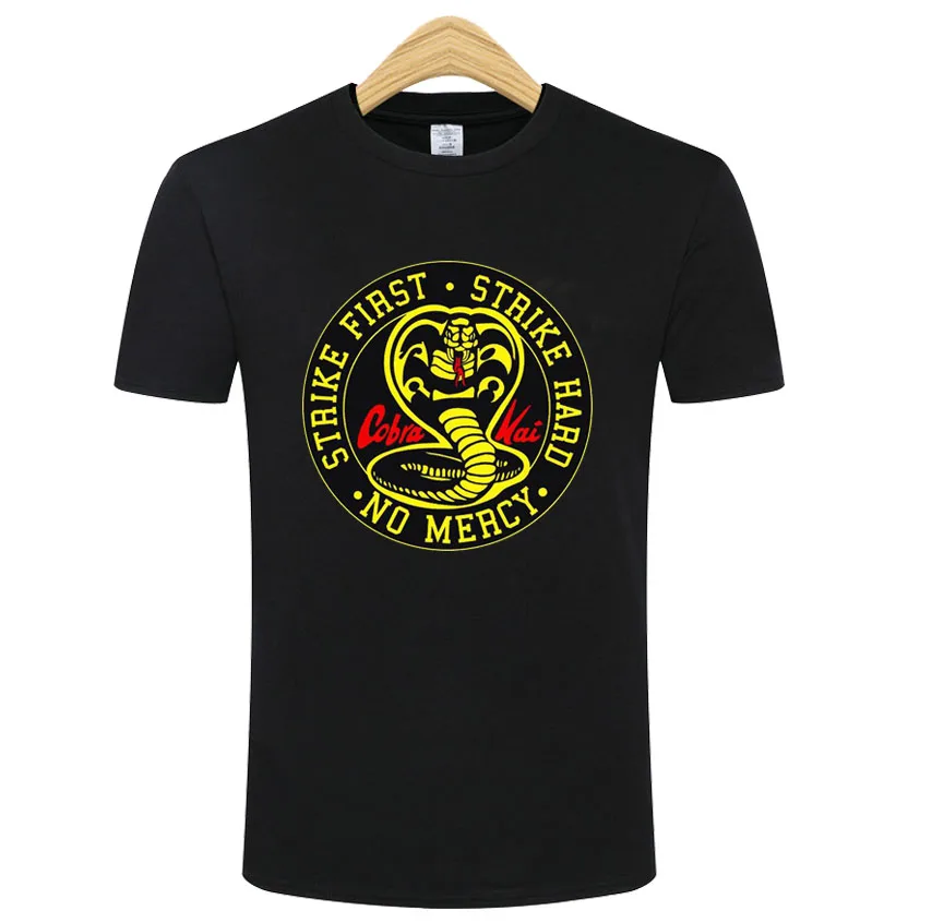 High Quality, Cool Summer, Cobra KAI Printed Multi-Color T Shirt Men T Shirt Cotton Summer Shirt T Shirt Short Sleeve T Shirt 
High Quality, Cool Summer, Cobra KAI Printed Multi-Color T Shirt Men T Shirt Cotton Summer Shirt T Shirt Short Sleeve T Shirt