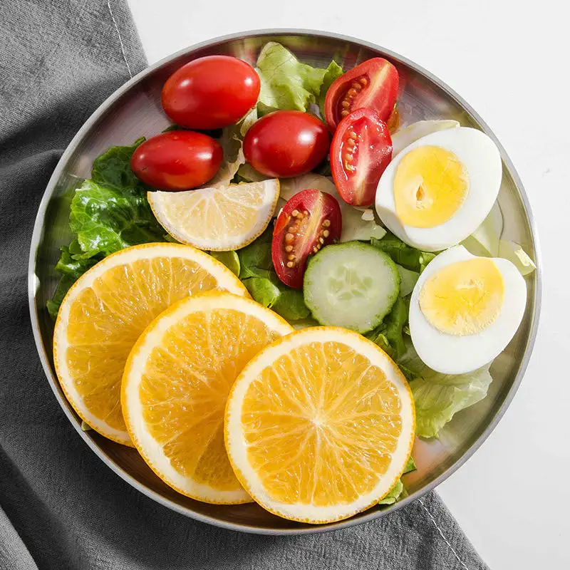 1 Piece New Stainless Steel Dinner Round Plate Dessert Cafe Tray Fruit Cake Snack Dishes Dish Silver BBQ Tableware Cutlery 17cm
1 Piece New Stainless Steel Dinner Round Plate Dessert Cafe Tray Fruit Cake Snack Dishes Dish Silver BBQ Tableware Cutlery 17cm