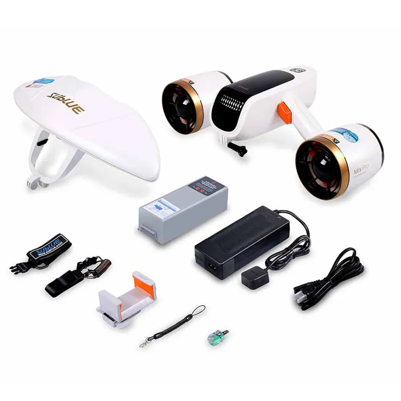 Sublue WhiteShark MixPro Underwater Scooter RC Drone 60mins Usage Time Self-swimming Booster Compatible Smartphone Action Camera
Sublue WhiteShark MixPro Underwater Scooter RC Drone 60mins Usage Time Self-swimming Booster Compatible Smartphone Action Camera