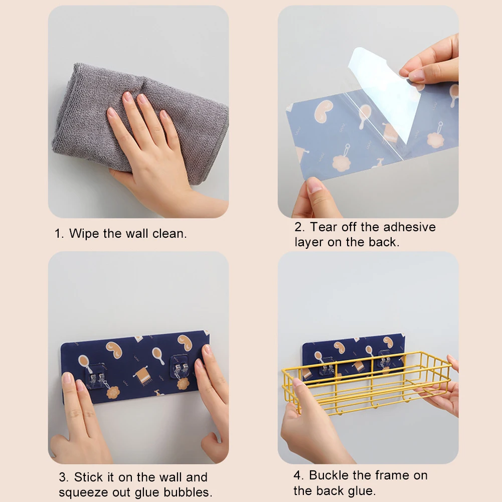 Wall-mounted Punch-free Self Adhesive Kitchen Bathroom Towel Hook Storage Hanger Wall-Mounted Space Saving Fine Workmanship
Wall-mounted Punch-free Self Adhesive Kitchen Bathroom Towel Hook Storage Hanger Wall-Mounted Space Saving Fine Workmanship