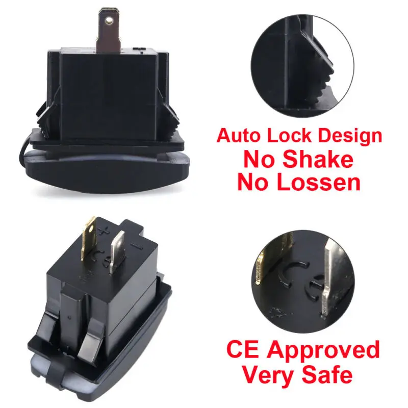Rocker Switch Panel Dual USB 3.1 Power Charger Carling ARB Rocker Switch Blue LED Light Car Boat 12V
Rocker Switch Panel Dual USB 3.1 Power Charger Carling ARB Rocker Switch Blue LED Light Car Boat 12V