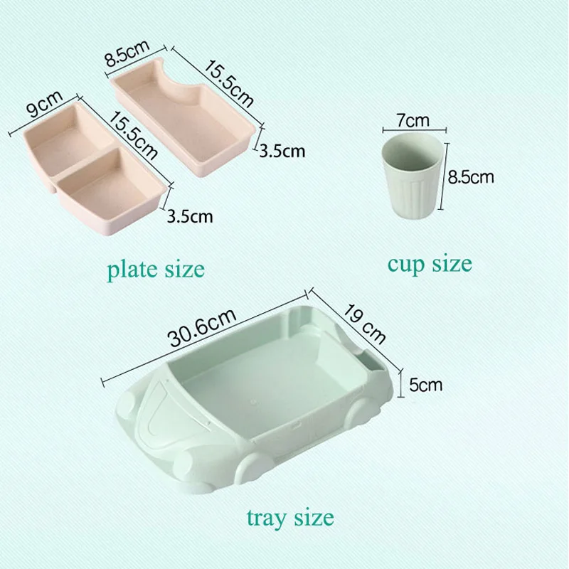 4 in 1 Cartoon Car Plate Baby Dishes Set Bamboo Fiber Plate Bowl Feeding Dishes Car Shape Plate Set Children Gift Tableware Set
4 in 1 Cartoon Car Plate Baby Dishes Set Bamboo Fiber Plate Bowl Feeding Dishes Car Shape Plate Set Children Gift Tableware Set
