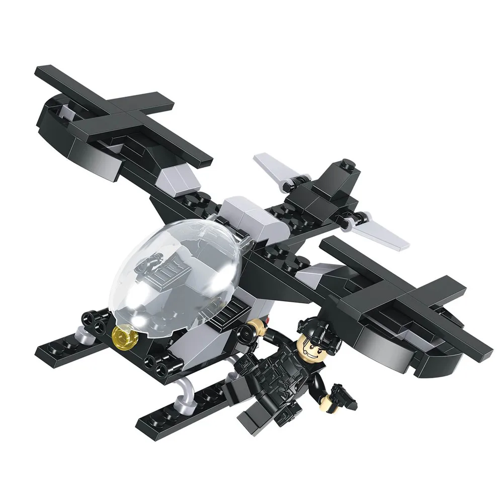111-129pcs Building Blocks Vehicle Tank Aircraft Police Toys Car Figures Educational Blocks Military Bricks Children DIY Gifts
111-129pcs Building Blocks Vehicle Tank Aircraft Police Toys Car Figures Educational Blocks Military Bricks Children DIY Gifts
