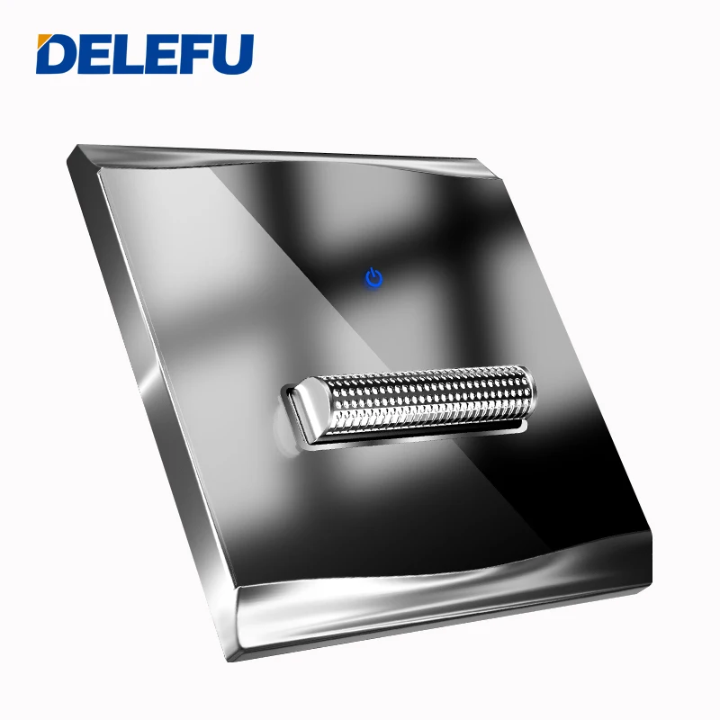 EU Universal Power Switch AC 100-240V LED Luminous Panel Tempered Crystal Glass Wall Lamp Black Button Switch 1Gang 1Way 86 Type
EU Universal Power Switch AC 100-240V LED Luminous Panel Tempered Crystal Glass Wall Lamp Black Button Switch 1Gang 1Way 86 Type