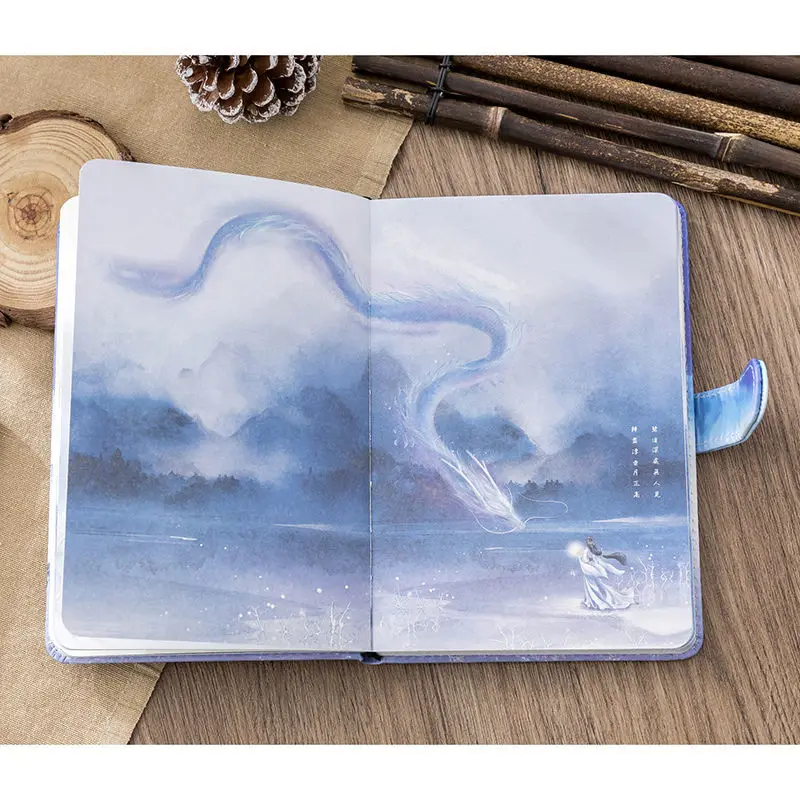 Bishui Legend Ancient Style ColorPage Handbook Chinese Style Diary Book Aesthetic Illustration Student Notebook Zi Guochao Style
Bishui Legend Ancient Style ColorPage Handbook Chinese Style Diary Book Aesthetic Illustration Student Notebook Zi Guochao Style