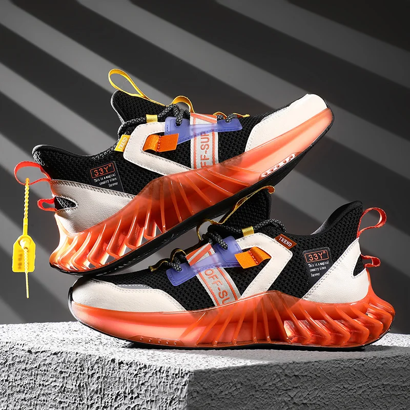 The latest men breathable running shoes cushioning blade sports shoes professional outdoor sports shoes non-slip training shoes
The latest men breathable running shoes cushioning blade sports shoes professional outdoor sports shoes non-slip training shoes