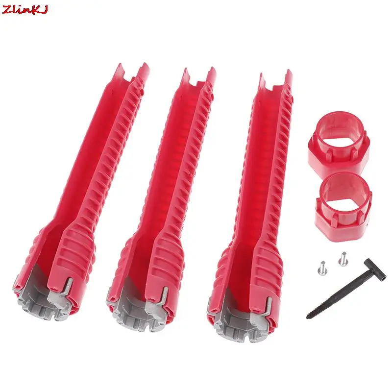 1 Set Anti-slip Kitchen Repair Plumbing Tool Flume Wrench Sink Faucet Key Plumbing Pipe Wrench Bathroom Wrenches Tool Sets
1 Set Anti-slip Kitchen Repair Plumbing Tool Flume Wrench Sink Faucet Key Plumbing Pipe Wrench Bathroom Wrenches Tool Sets