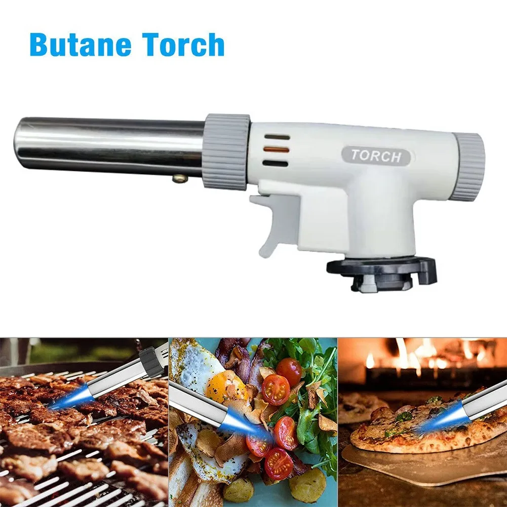 Portable Metal Flame Gun Welding Gas Torch Lighter BBQ Heating Ignition Butane Camping Welding Gas Torch Nozzle Ignition Lighter
Portable Metal Flame Gun Welding Gas Torch Lighter BBQ Heating Ignition Butane Camping Welding Gas Torch Nozzle Ignition Lighter