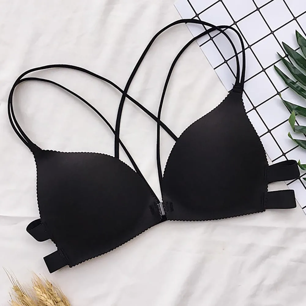 2019 Fashion Designed Ladies Bra Women Sexy Solid Wireless Bra Breathable Chest Pad Wearing Intimates soutien gorge adhesif T3
2019 Fashion Designed Ladies Bra Women Sexy Solid Wireless Bra Breathable Chest Pad Wearing Intimates soutien gorge adhesif T3