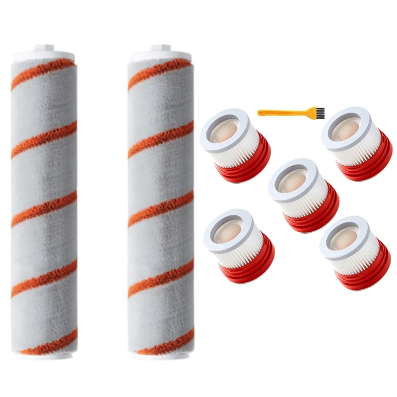 2PCS Roller Brushes for Xiaomi Dreame V9 Vacuum Cleaner & 1set HEPA Filter for Xiaomi Dreame V9 V9P Household Wireless
2PCS Roller Brushes for Xiaomi Dreame V9 Vacuum Cleaner & 1set HEPA Filter for Xiaomi Dreame V9 V9P Household Wireless