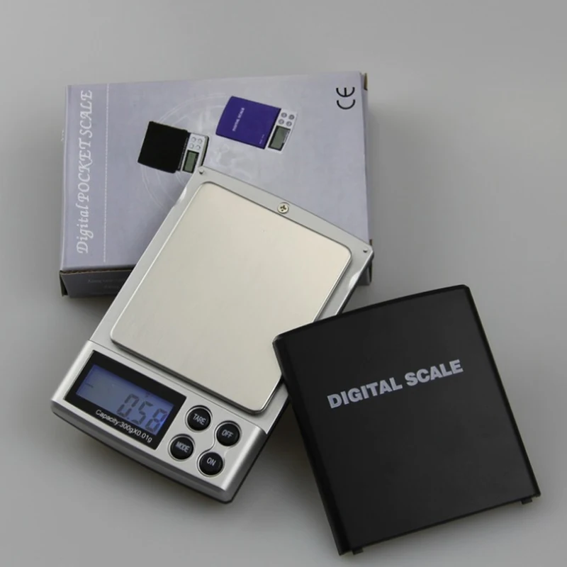 DIDIHOU Mini Portable Jewelry Scale LCD Electronic Pocket Digital Sacle Diamond Weighing Gram Weight Sacles 0.01g Precision | Инструменты