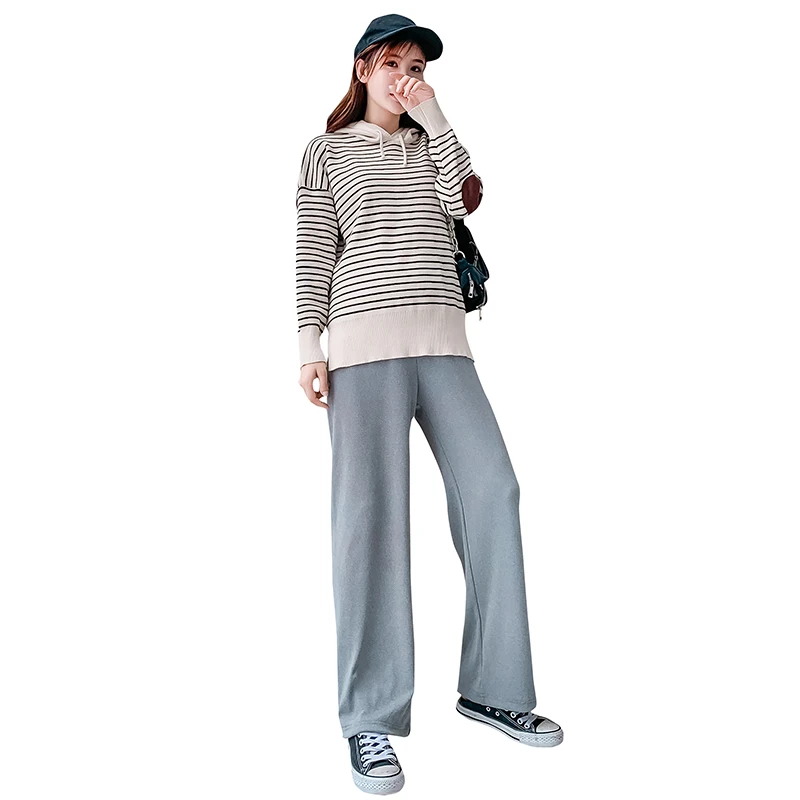 3307# Spring Autumn Wide Leg Loose Maternty Straight Pants Elastic Waist Belly Long Pants for Pregnant Women Pregnancy Trousers
3307# Spring Autumn Wide Leg Loose Maternty Straight Pants Elastic Waist Belly Long Pants for Pregnant Women Pregnancy Trousers