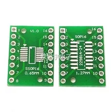 Free shipping 100pcs/lots TSSOP14 SSOP14 SOP14 To DIP14 Transfer Board DIP Pin Board Pitch Adapter
Free shipping 100pcs/lots TSSOP14 SSOP14 SOP14 To DIP14 Transfer Board DIP Pin Board Pitch Adapter