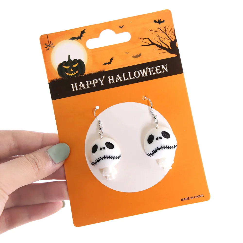 Halloween Decoration Props Halloween Earrings Ear Decoration Pumpkin Ghost Eyes Halloween Accessories
Halloween Decoration Props Halloween Earrings Ear Decoration Pumpkin Ghost Eyes Halloween Accessories