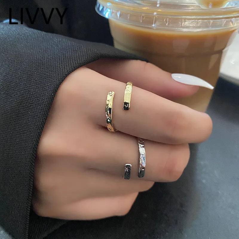 LIVVY Silver Color Creative Hug Irregular Geometric Rings for Women Fashion Open Temperament Birthday Jewelry Gift
LIVVY Silver Color Creative Hug Irregular Geometric Rings for Women Fashion Open Temperament Birthday Jewelry Gift