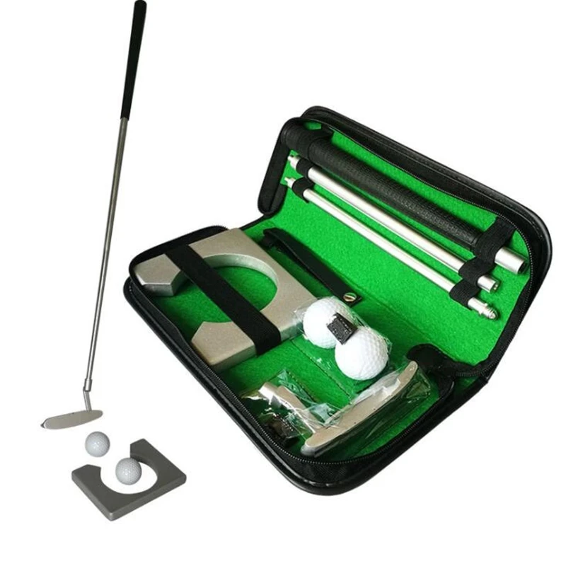 New Golf Putter Putting Trainer Mini Golf Equipment Practice Kit Travel Practice Indoor Golfs Accessories Golf Training Aids T
New Golf Putter Putting Trainer Mini Golf Equipment Practice Kit Travel Practice Indoor Golfs Accessories Golf Training Aids T