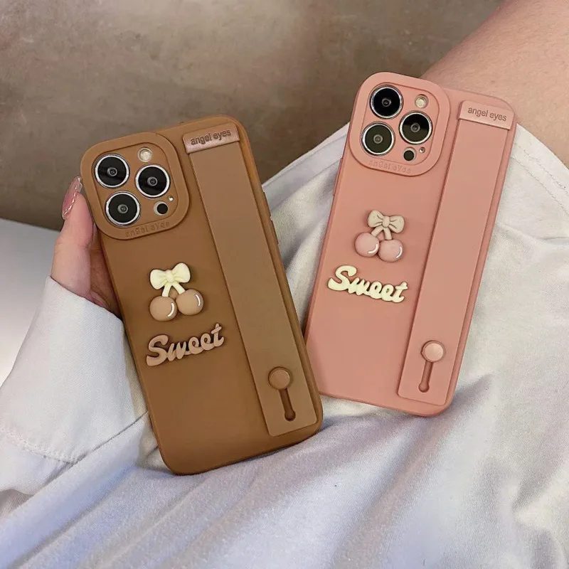 Luxury Straight Edge Cute Cherry Bunny Wristband For Apple IPhone 11 12 13 Pro MAX Case X XR XS 7 8 Plus Liquid Silicone Cover
Luxury Straight Edge Cute Cherry Bunny Wristband For Apple IPhone 11 12 13 Pro MAX Case X XR XS 7 8 Plus Liquid Silicone Cover