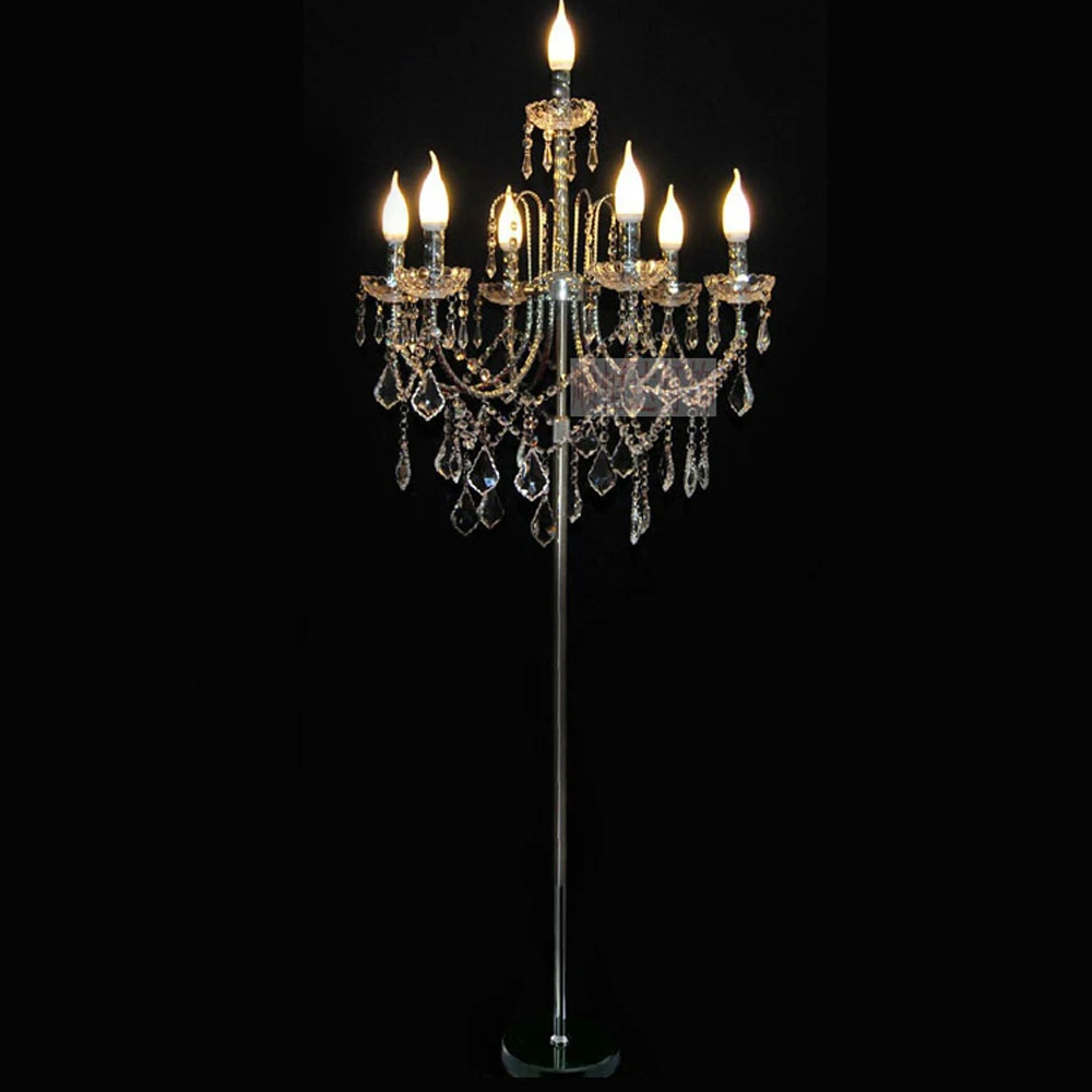New luxury classic crystal floor lamp LED bedroom living room indoor home lighting
New luxury classic crystal floor lamp LED bedroom living room indoor home lighting