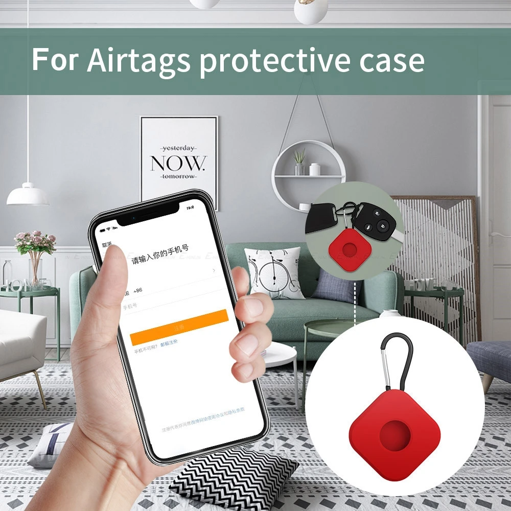 TPST Silicone Anti-lost Tracker Protector Cover For Apple AirTag Shockproof Dustproof Protective Case For Air Tag Accessories 
TPST Silicone Anti-lost Tracker Protector Cover For Apple AirTag Shockproof Dustproof Protective Case For Air Tag Accessories