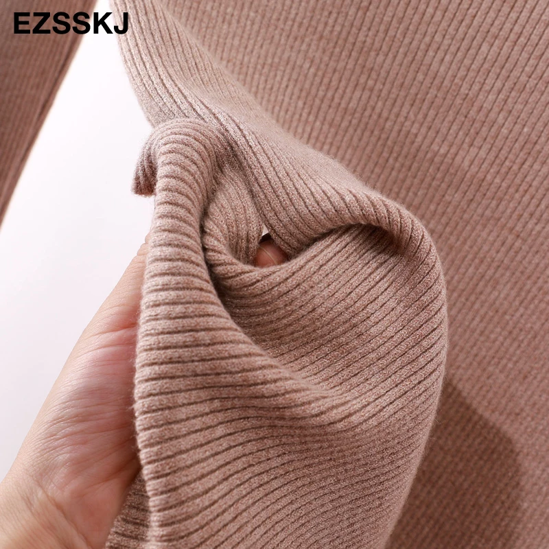 Winter Clothes Knitted Woman Sweaters Pullovers Spring Autumn Basic Women's Jumper Slim Women's Sweater Cheap Pull Long Sleeve
Winter Clothes Knitted Woman Sweaters Pullovers Spring Autumn Basic Women's Jumper Slim Women's Sweater Cheap Pull Long Sleeve