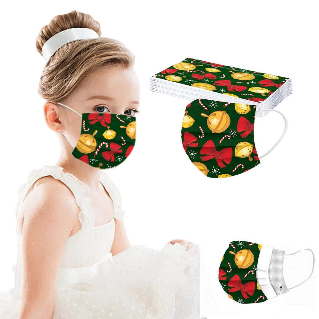 20pcs Children's Disposable Mask fashion Christmas Printed Breathable Face Cover Mouth Cover Mask mascarilla
20pcs Children's Disposable Mask fashion Christmas Printed Breathable Face Cover Mouth Cover Mask mascarilla