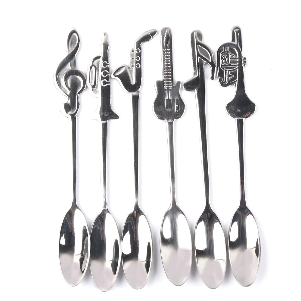 Musical Symbol Coffee Spoon Stainless Steel Tea Stirring Spoon Tea Desserts Sugar Spoon Tableware Kitchen Tools Ice Cream Spoon
Musical Symbol Coffee Spoon Stainless Steel Tea Stirring Spoon Tea Desserts Sugar Spoon Tableware Kitchen Tools Ice Cream Spoon