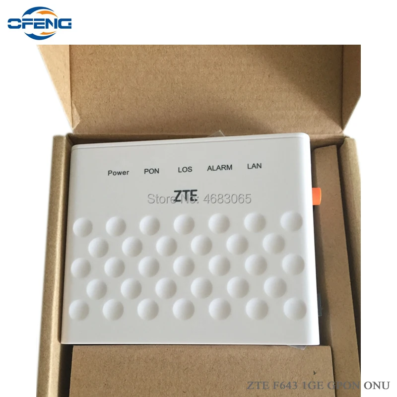 10 шт. 1ge zte gpon onu f643 1GE FTTH fiber home onu modem английская версия, с адаптером питания, без коробки
10 шт. 1ge zte gpon onu f643 1GE FTTH fiber home onu modem английская версия, с адаптером питания, без коробки